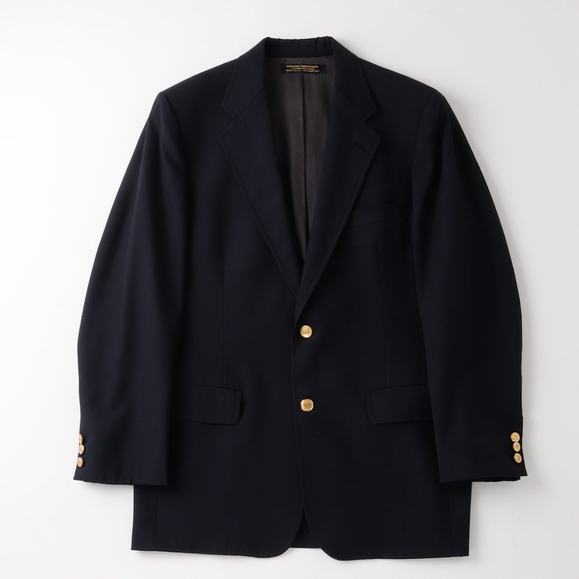 極美品】80s BROOKS BROTHERS wool Navy blazer made in USA about