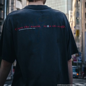 【SAINTMICHAEL】SM-HR1-0000-C23/GS_SS TEE/LAIN/BLACK