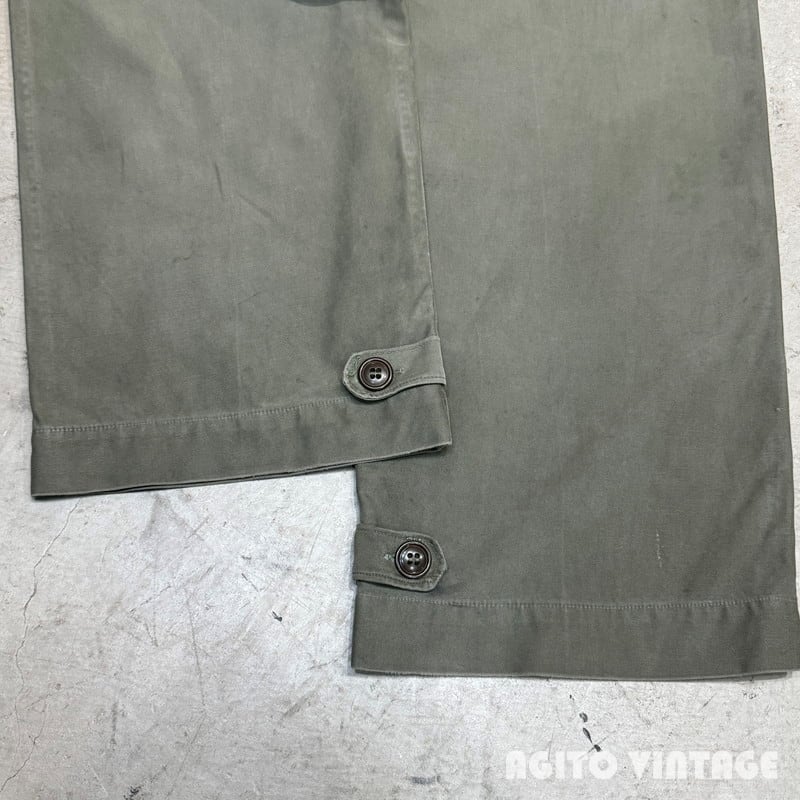 40's U.S.ARMY M-1943 M-43 フィールドトラウザーズ 前期型 オリーブ