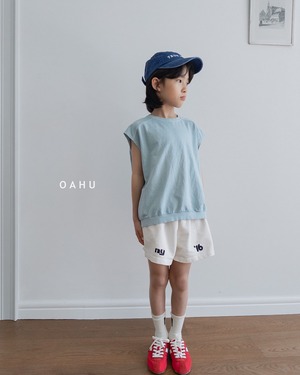 [OAHU] NY Needlepoint Shorts (JS/JM/JL/JXL) / [오아후] NY자수쇼츠 (JS/JM/JL/JXL)
