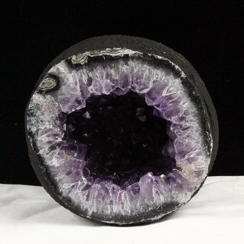 1.7Kg アメジストドーム ウルグアイ産 原石 サークル ジオード 置物 アメジスト ドーム amethyst 一点物 174-2069