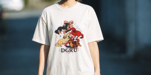 Dachshund Ribbon Club Vintage Tee