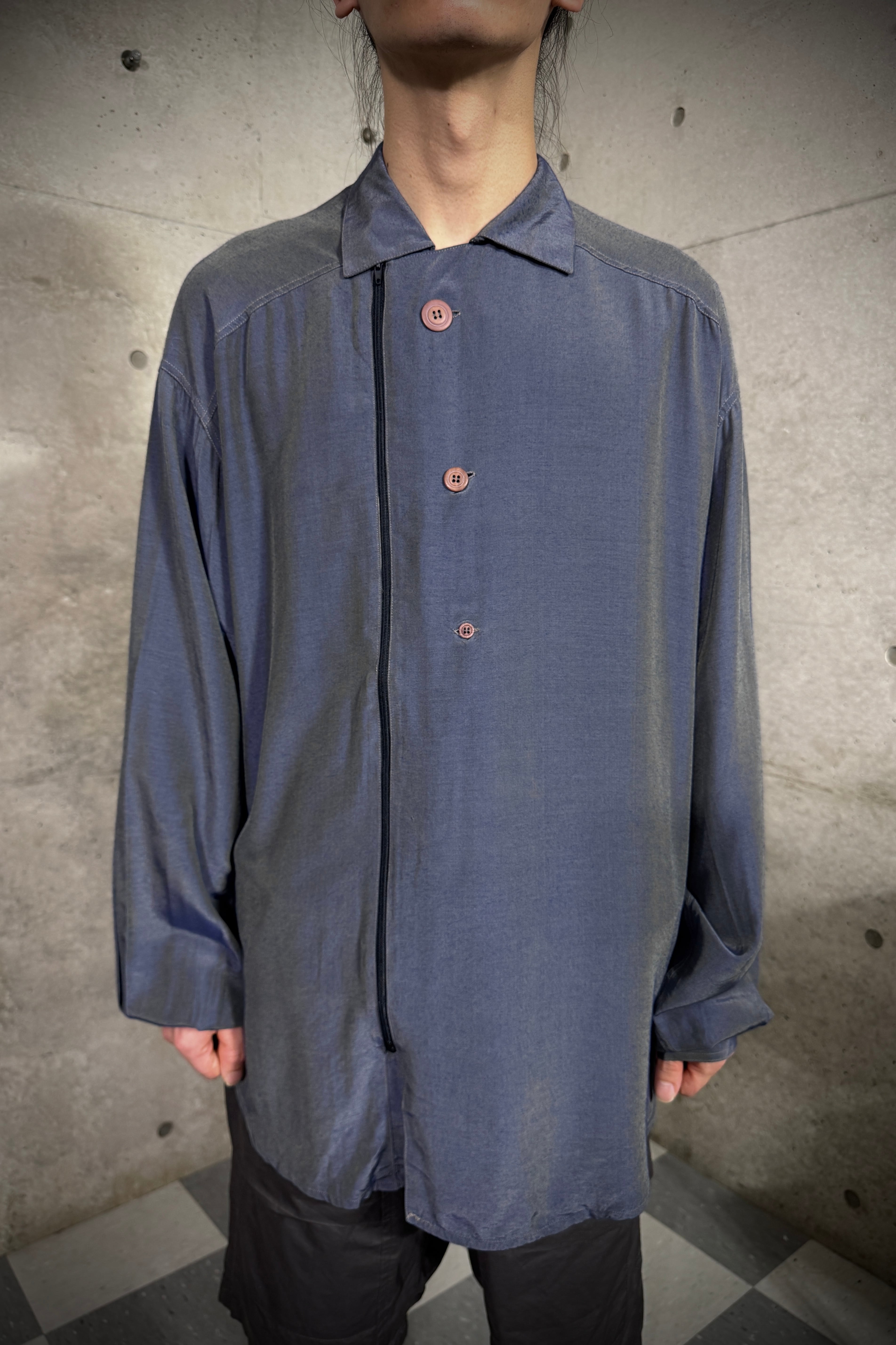 "CALUGI E GIANNELLI" zip grossy shirt