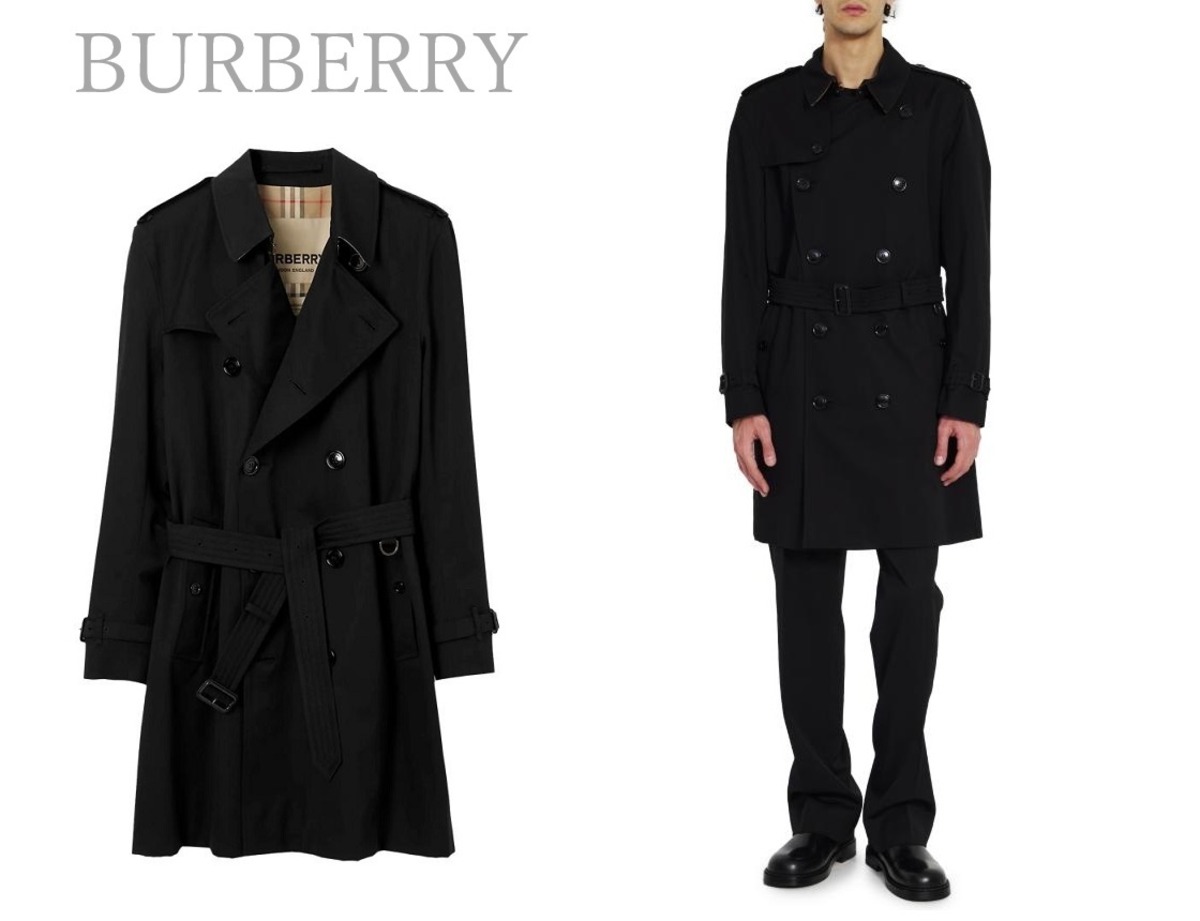 ヘリテージ ケンジントン ミディアム トレンチ コート By：BURBERRY 