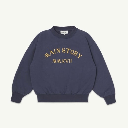《main story 2026AW》Bubble Sweatshirt / Graystone