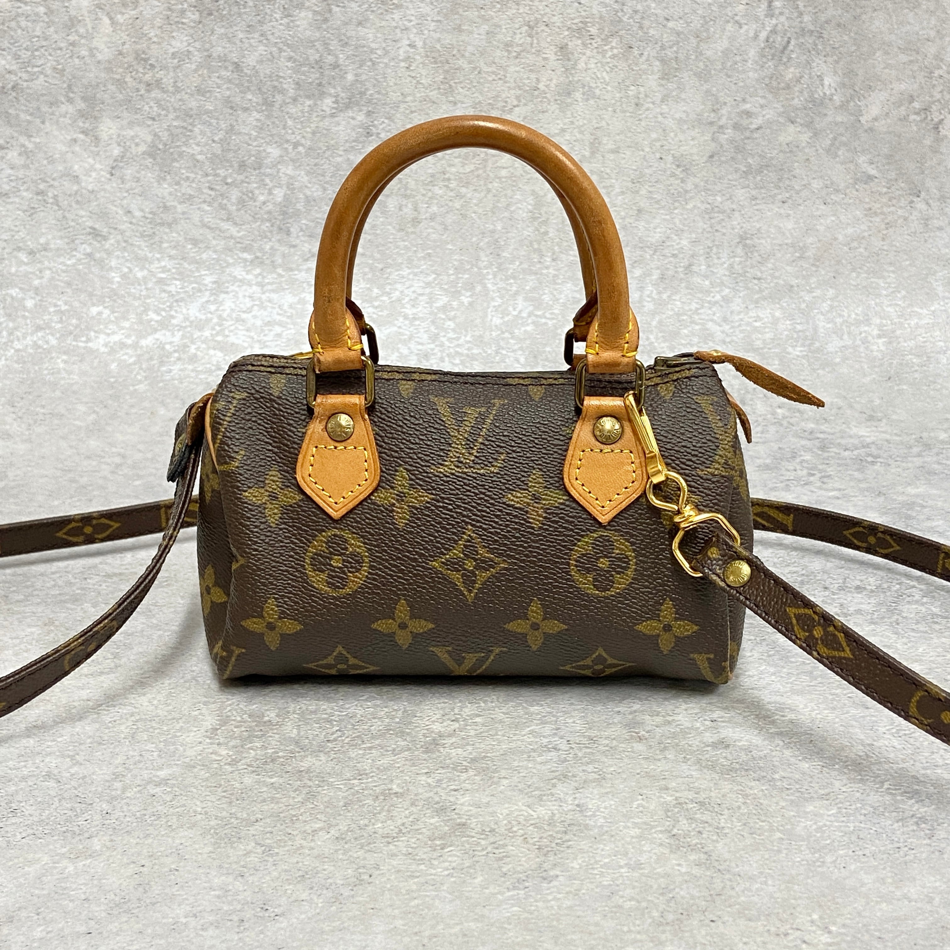 ルイヴィトン モノグラム ミニスピーディ　\u0026ベルト LOUIS VUITTON