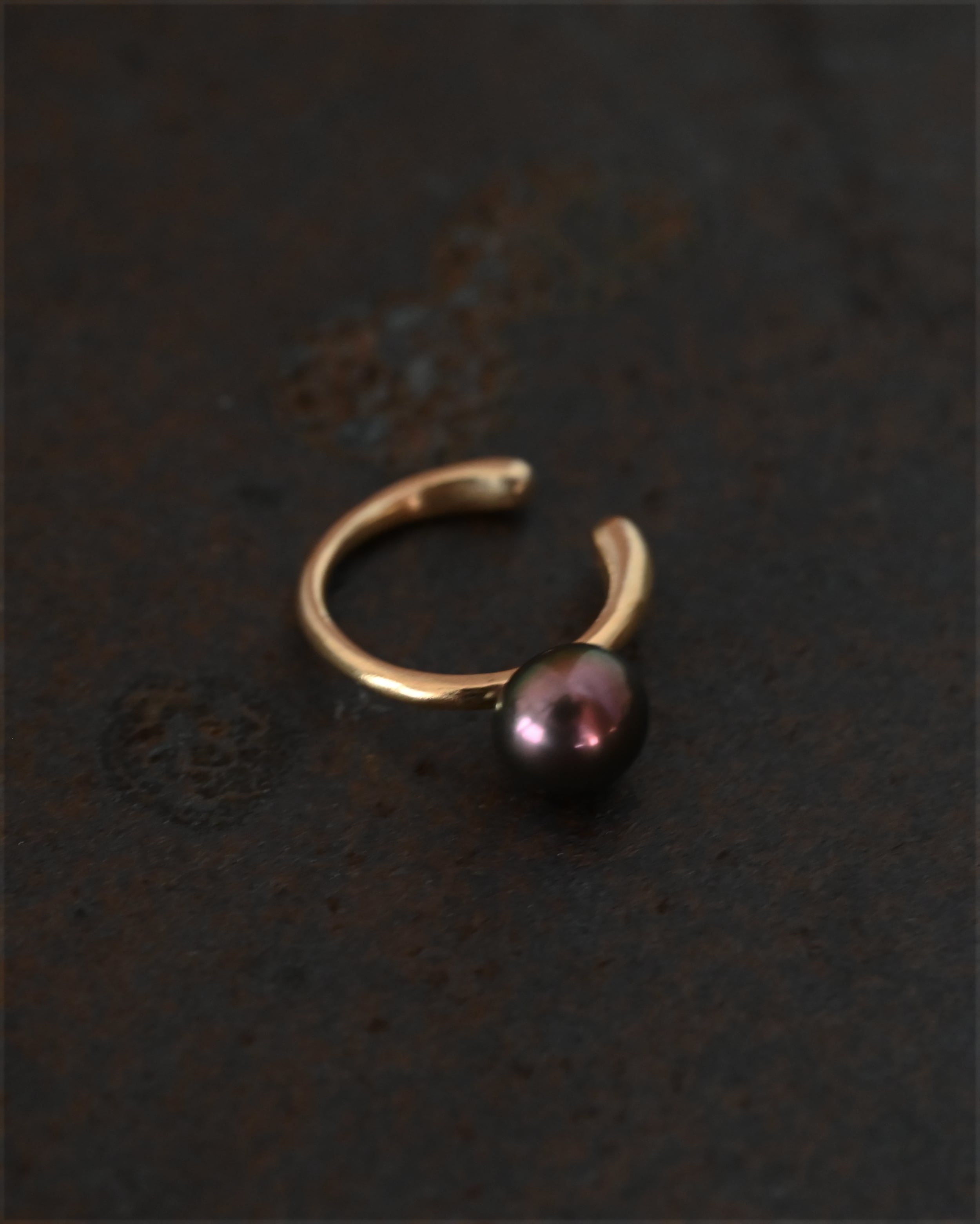 Pearl B / Earcuff - K18gp
