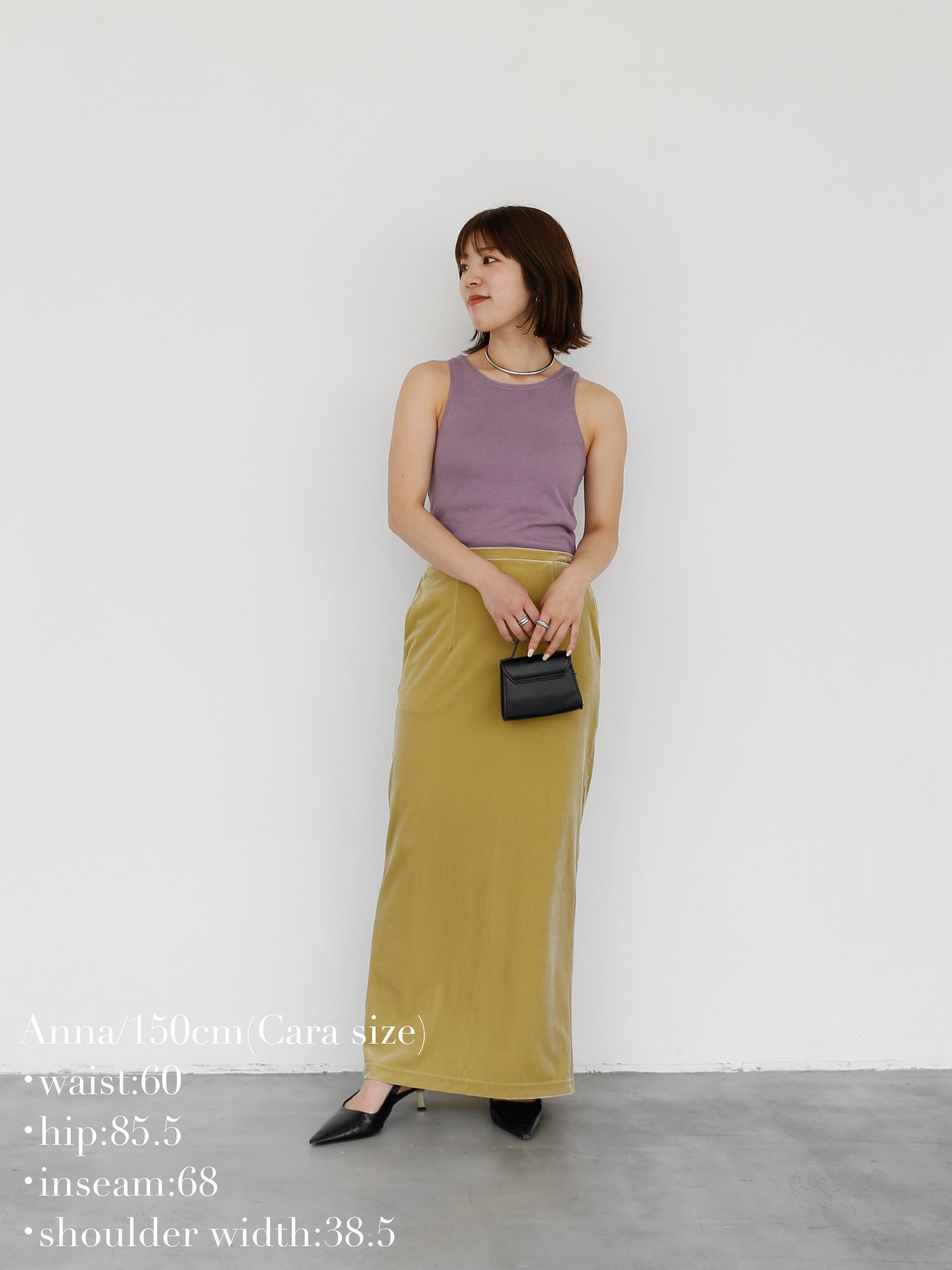 Katrin TOKYO カップインアメリカンスリーブワンピース caraサイズ cup-in glossy american sleeve tops | Katrin TOKYO