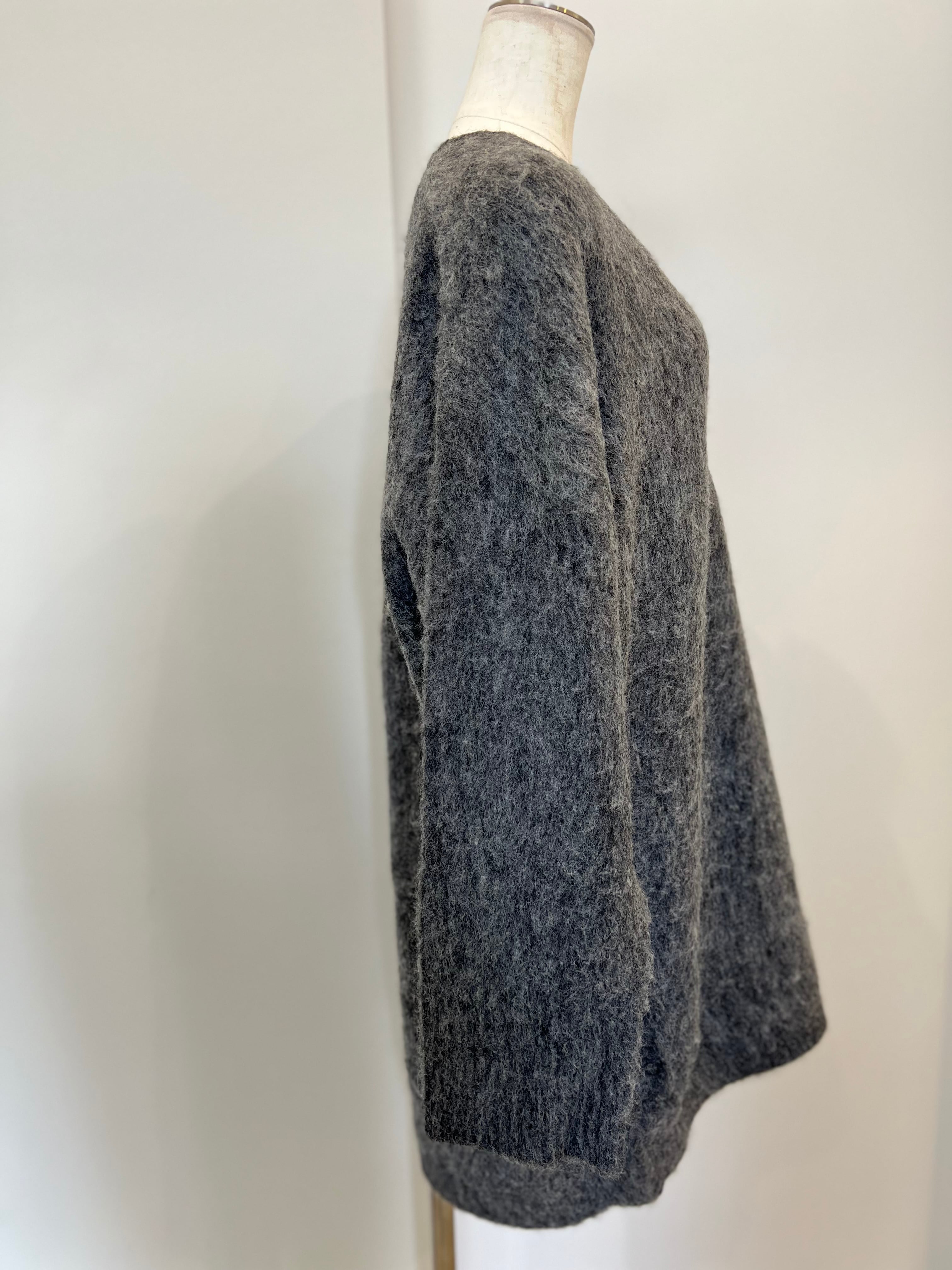 【YENN】[Y254-91123] ALPACA MIX TUNIC PO