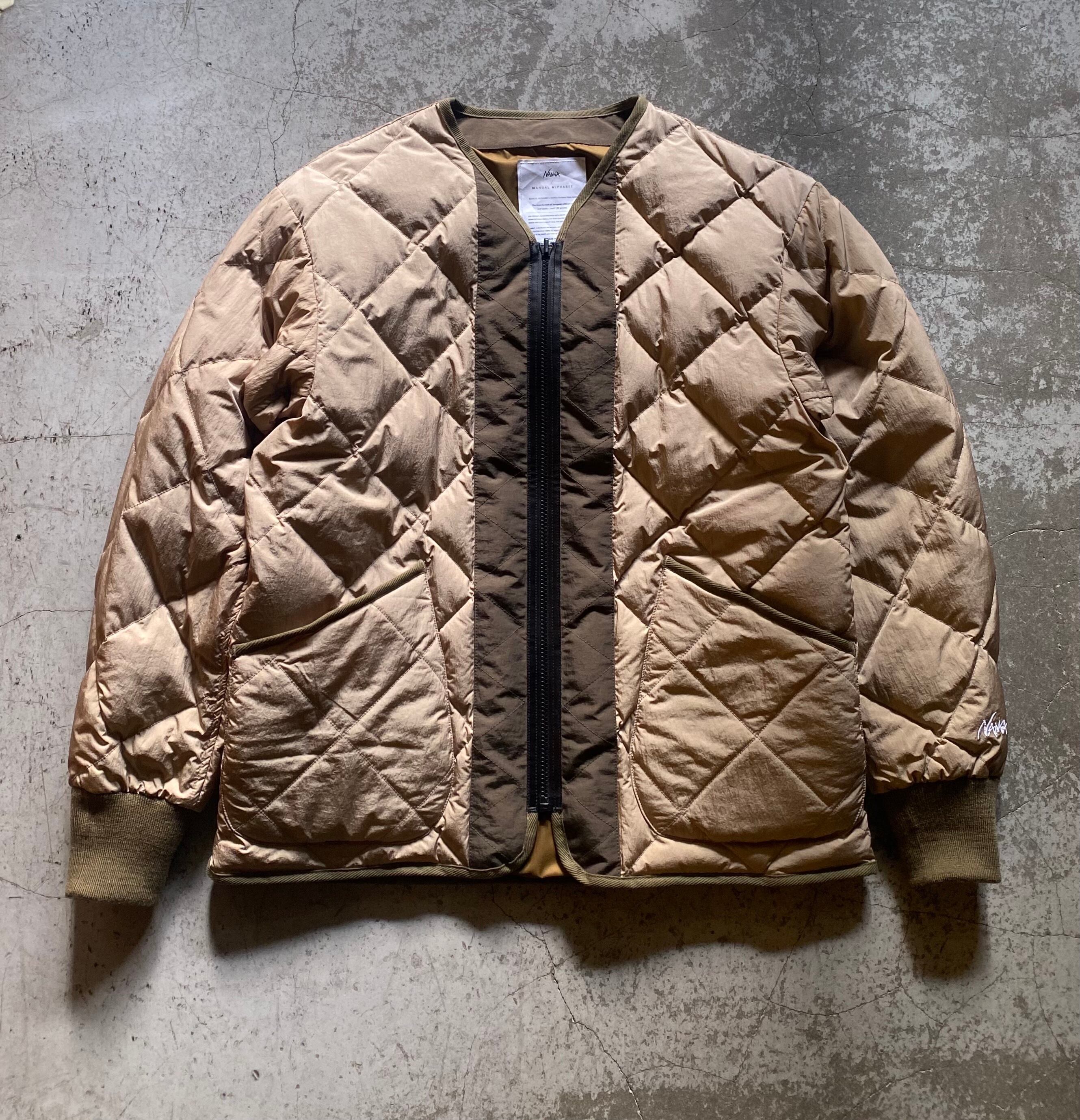 MANUAL ALPHABET/ M/A NC FT DOWN JACKET NANGA | coper