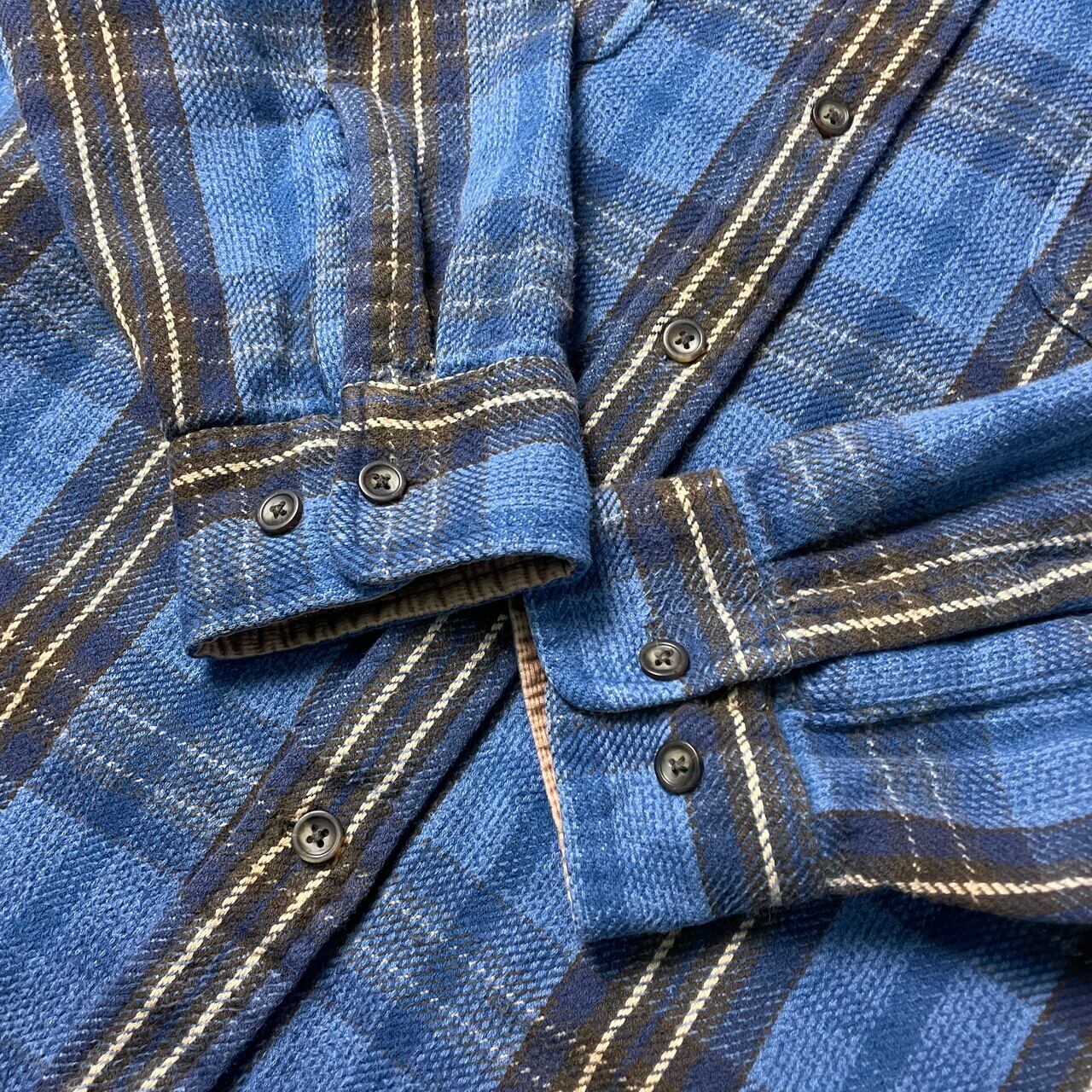 90〜00年代 Stjohn'sBay 長袖 ヘビーネルシャツ チェックシャツ メンズ