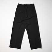 KUON / Single Pleated Belted Trousers