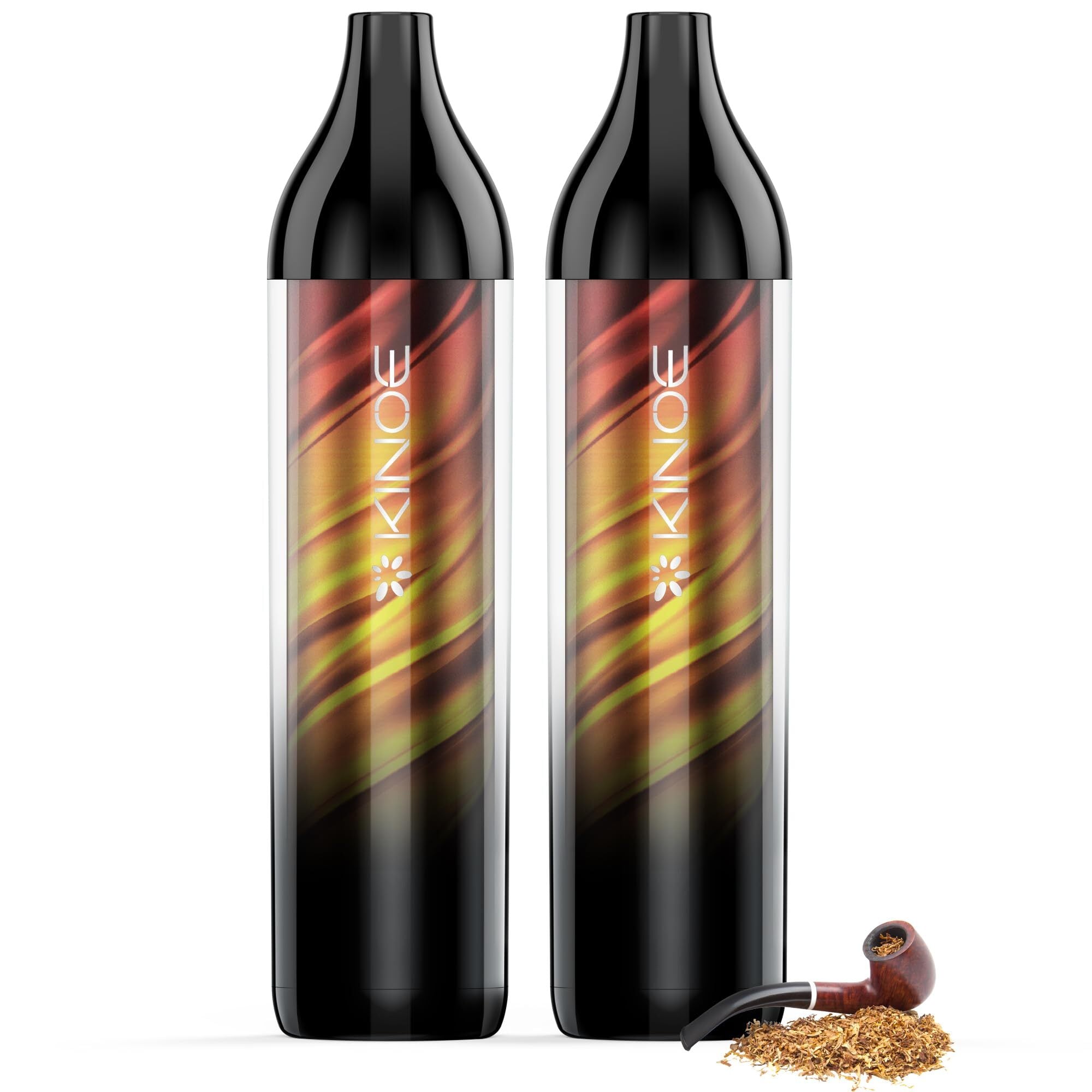 KINOE 電子タバコ 使い捨て 2本セット 15000回吸引可能 充電式 べイプ