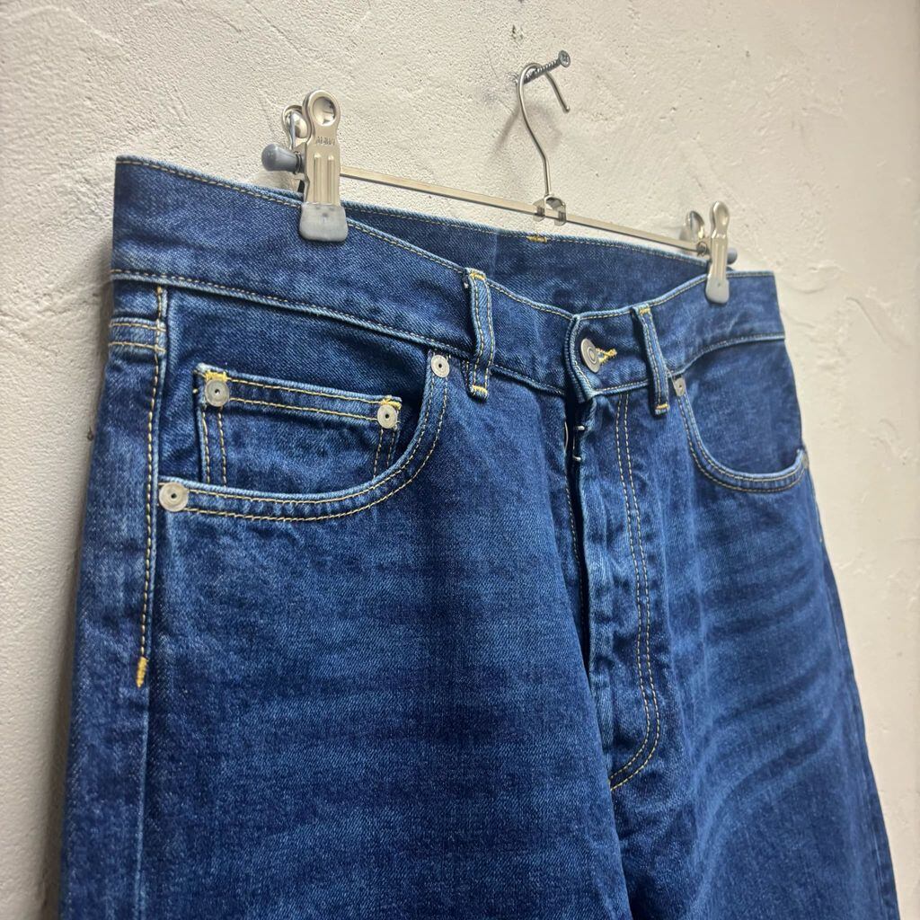 Maison Margielaダークブルー ストレートデニム Maison Margiela メゾンマルジェラ 22SS Straight Denim ストレート