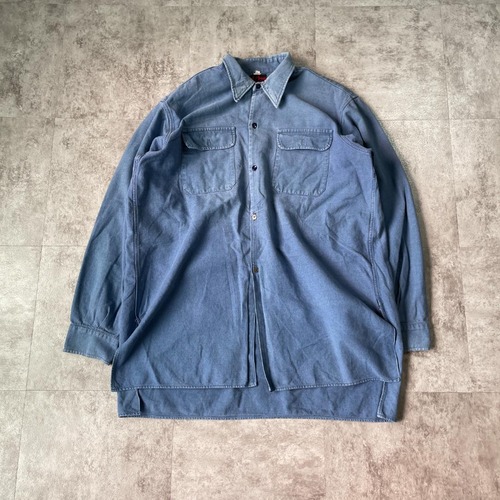 70s fort et bon 刺繍タグ コットンツイル グランパ