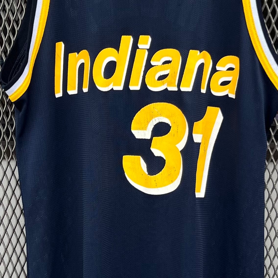 未使用品 Nba レジー ミラー Team Usa ユニフォーム バスケット アメリカ代表 00年モデル レプリカ ロード Champion ネイビー Fucoa Cl