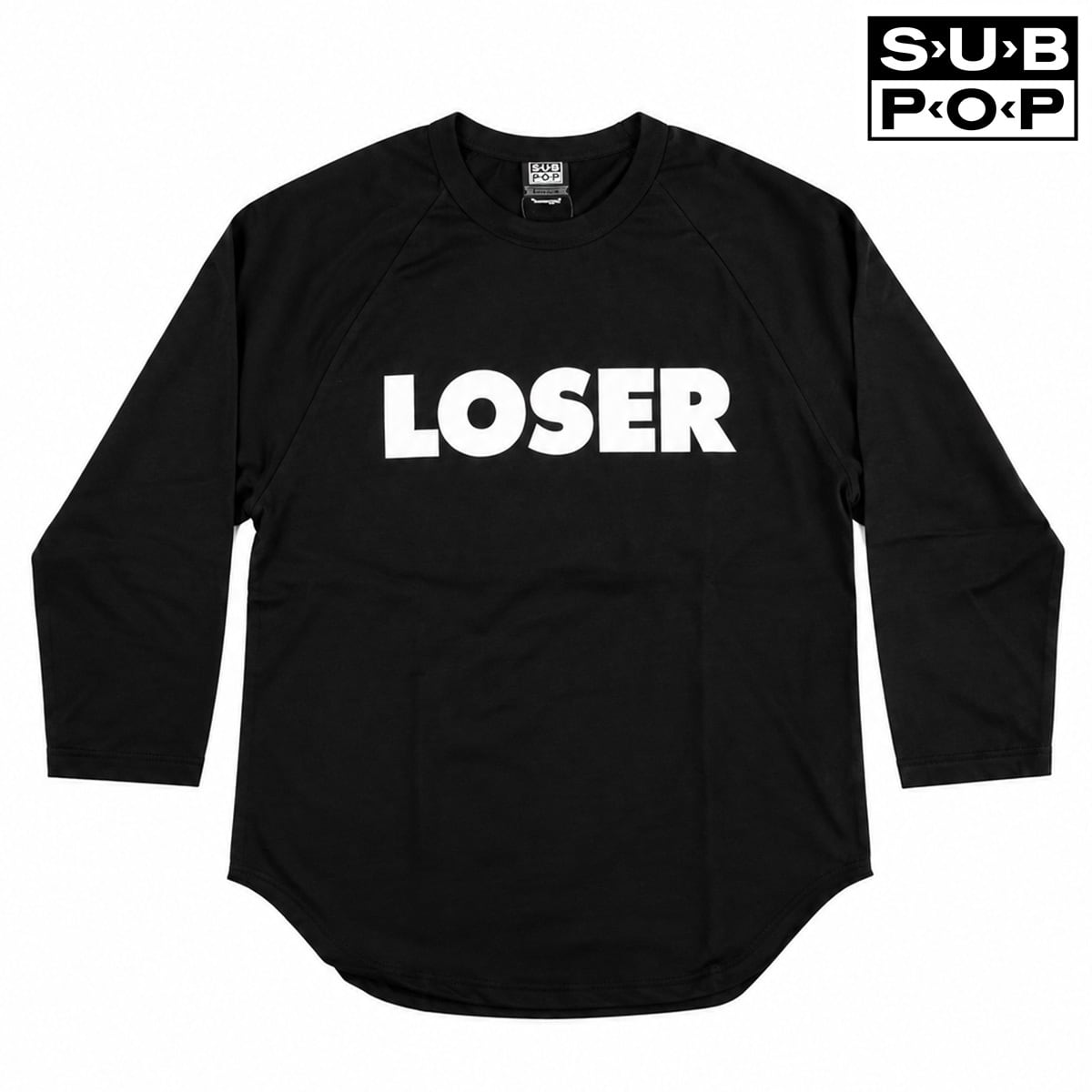 SUB POP サブポップ 3/4 B.B.T LOSER 030063 メンズ レディース 7分袖