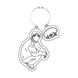 寺口宣明 / double charm key ring