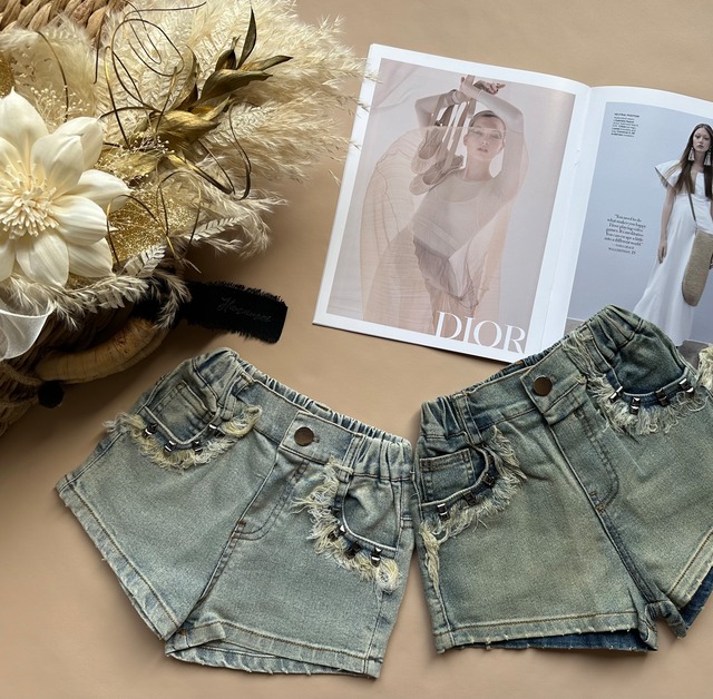 《即納》〜studs short pants〜