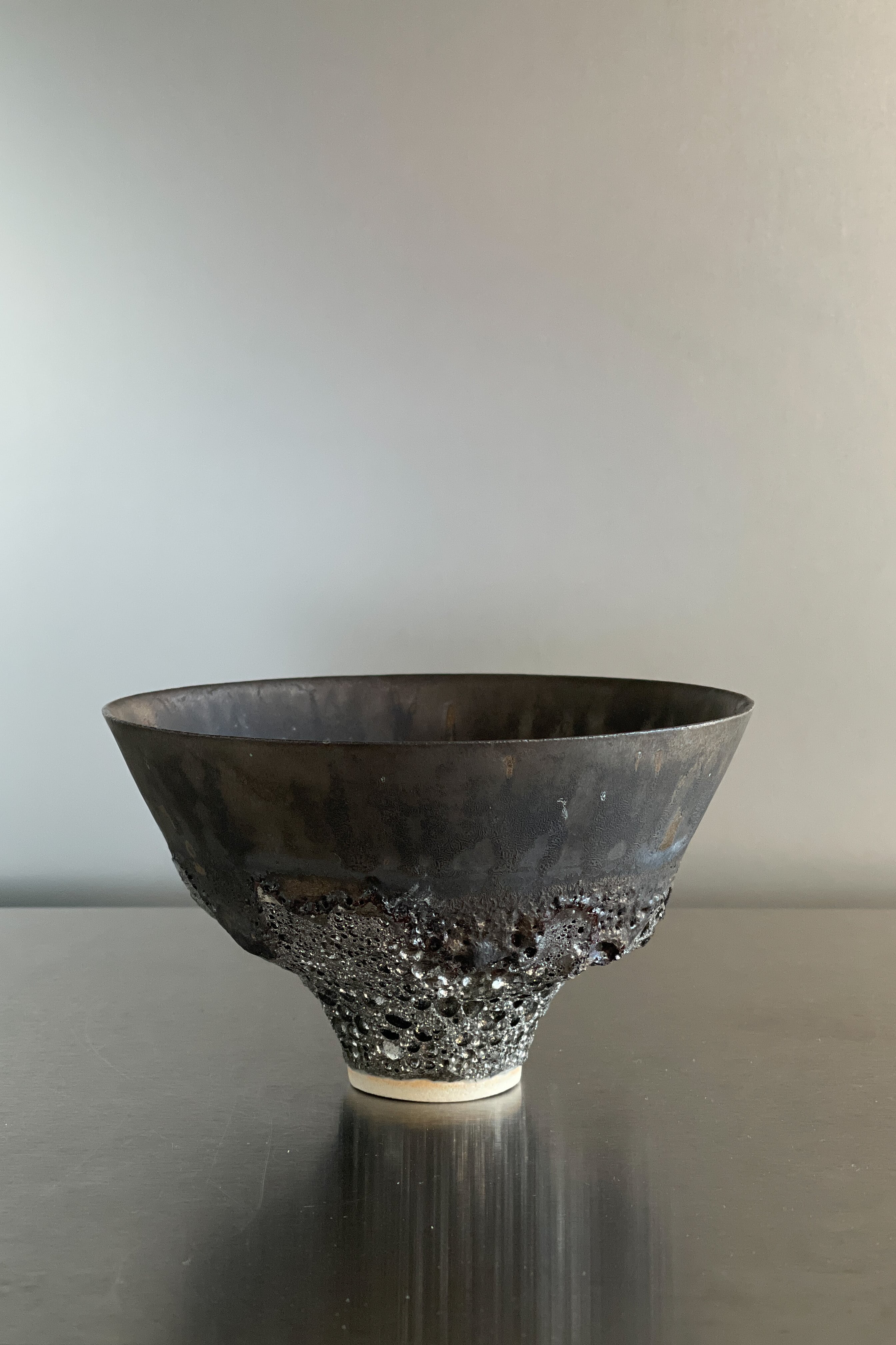 LAVA PLATINUM瓷BOWL 青木良太 作品 O-LB-23 | web-shop MITATE