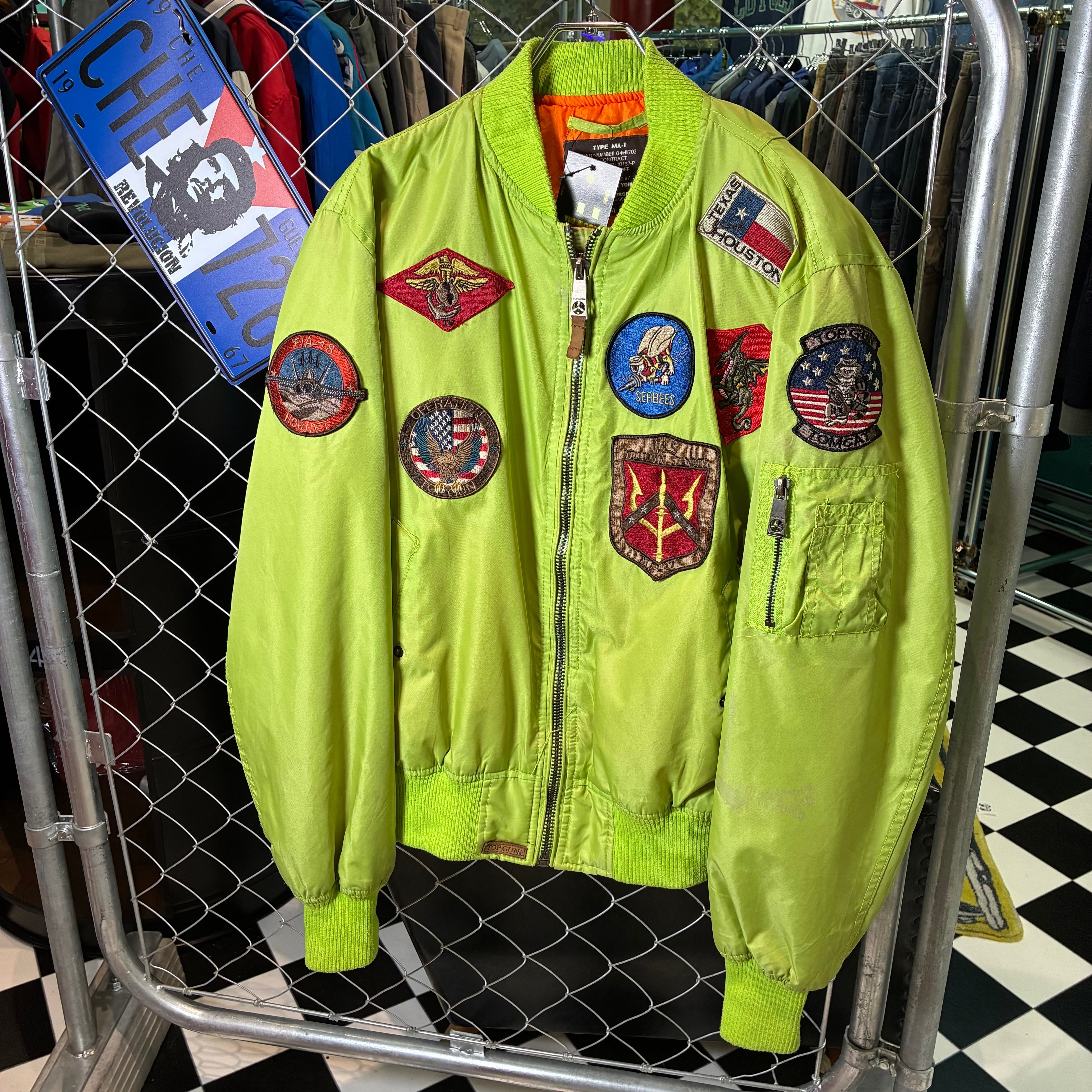 TOP GUNモデル MA-1 フライトジャケット トップガン マーベリック