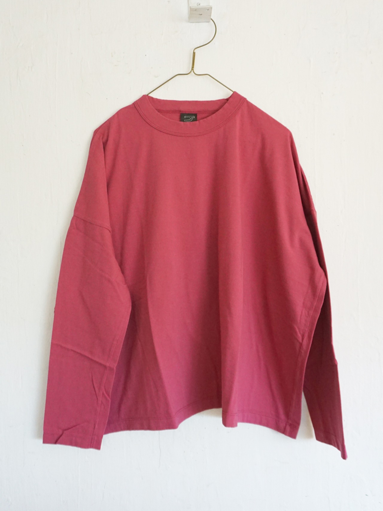 homspun （ホームスパン）30/1天竺BIG L/S Tシャツ