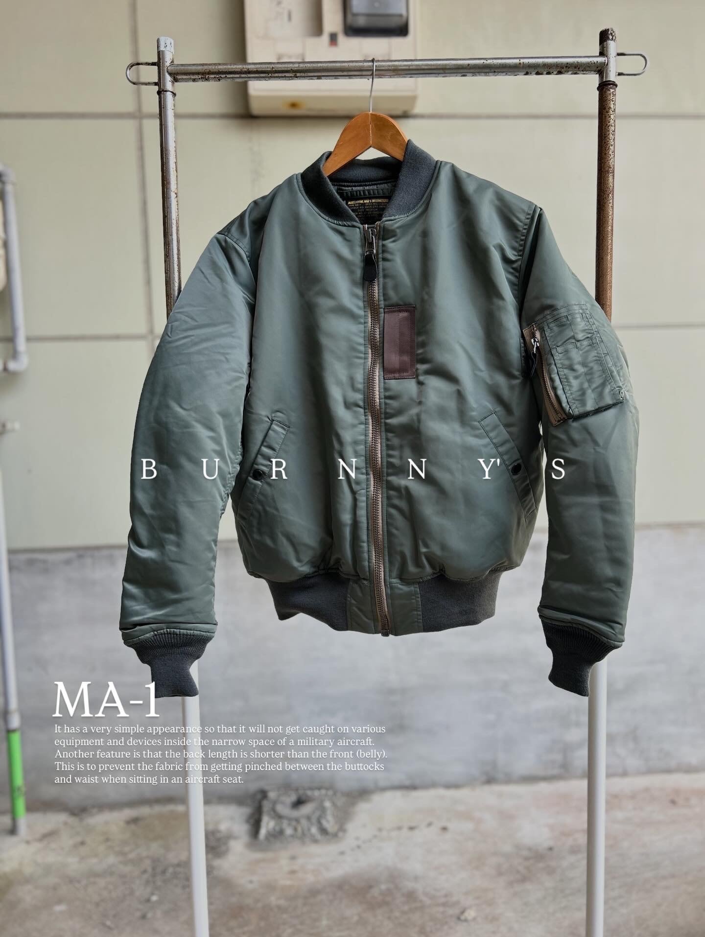 BURNNY'S B-15D MIL-J-6257 フライトジャケット | burnnysshop