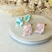 ブドウの葉 ピアス/イヤリング