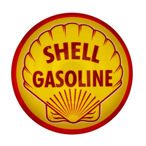 USA アメリカ ガソリン オイル レトロロゴ ビンテージ アクリルドーム マグネット : USMAG-005