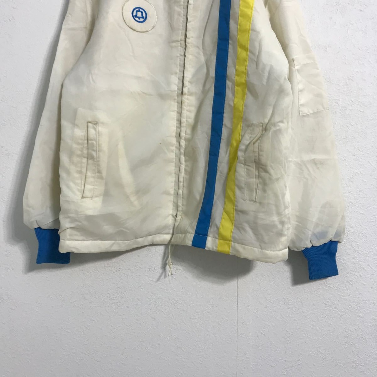 great lakes sportswear ナイロン ジャケット L〜 ホワイト ブルー 