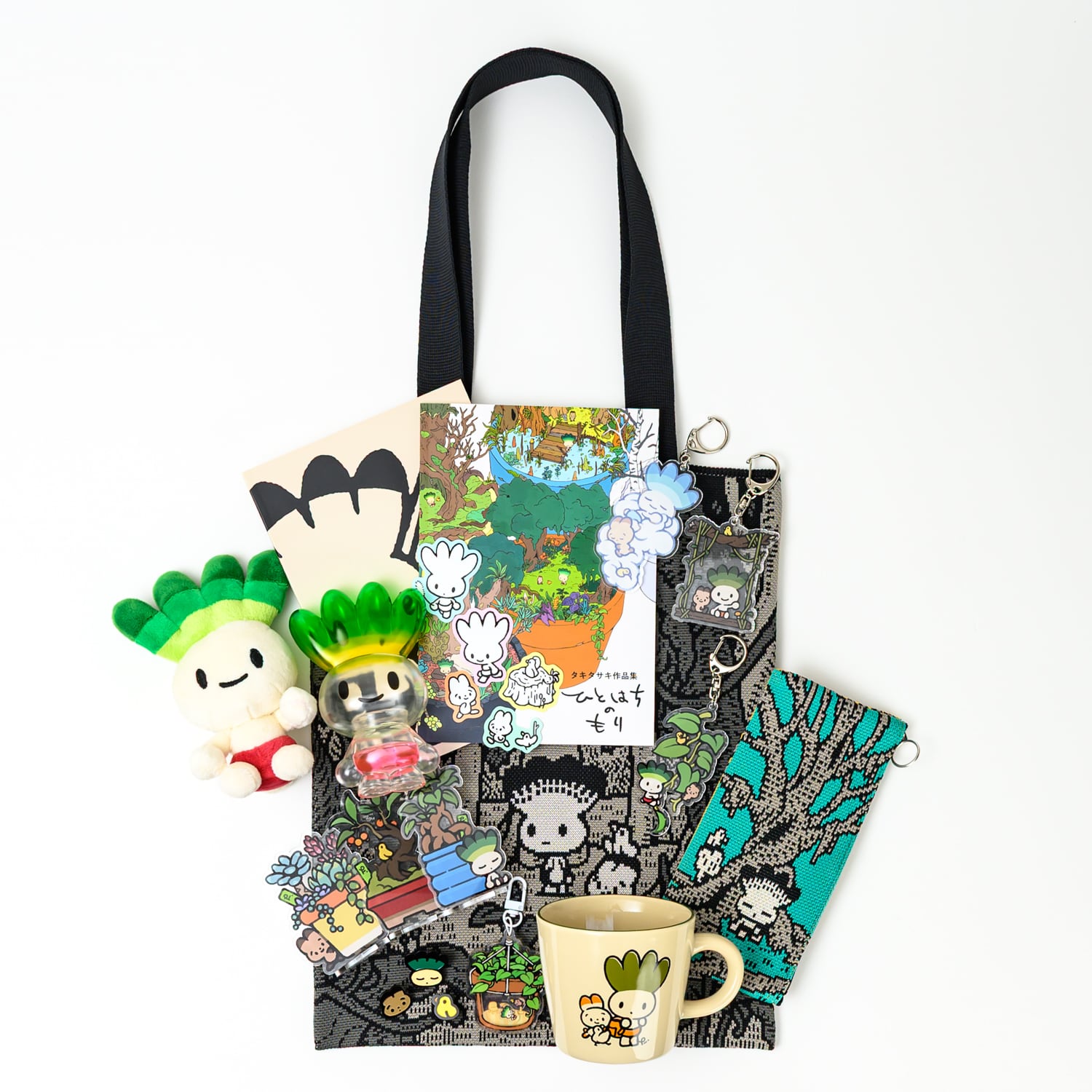 タキタサキ 作品集 「ひとはちのもり」 | TOKYO PiXEL. shop & gallery