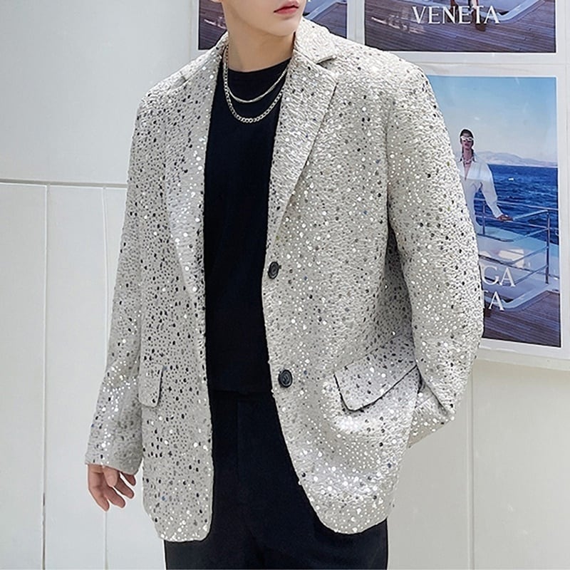 シングルブレスト エレガントジャケット 2カラー LB0222