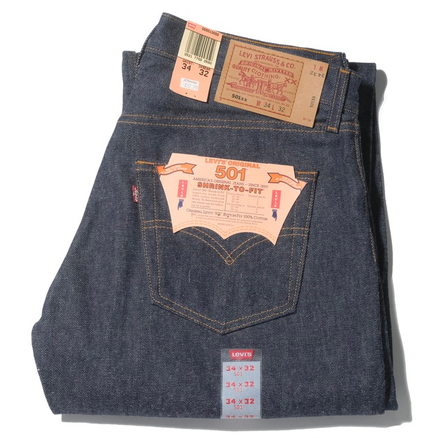 DEAD STOCK 97's Levi's 501 denim pants made in USA[34x32]
