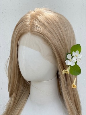 Premium - Honey Blond ハニーブロンド / 小型レースフロント【商品番号 2013】