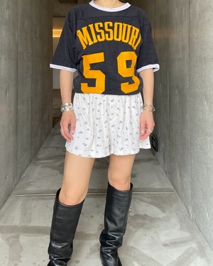 60s vintage game sprort T-shirt
