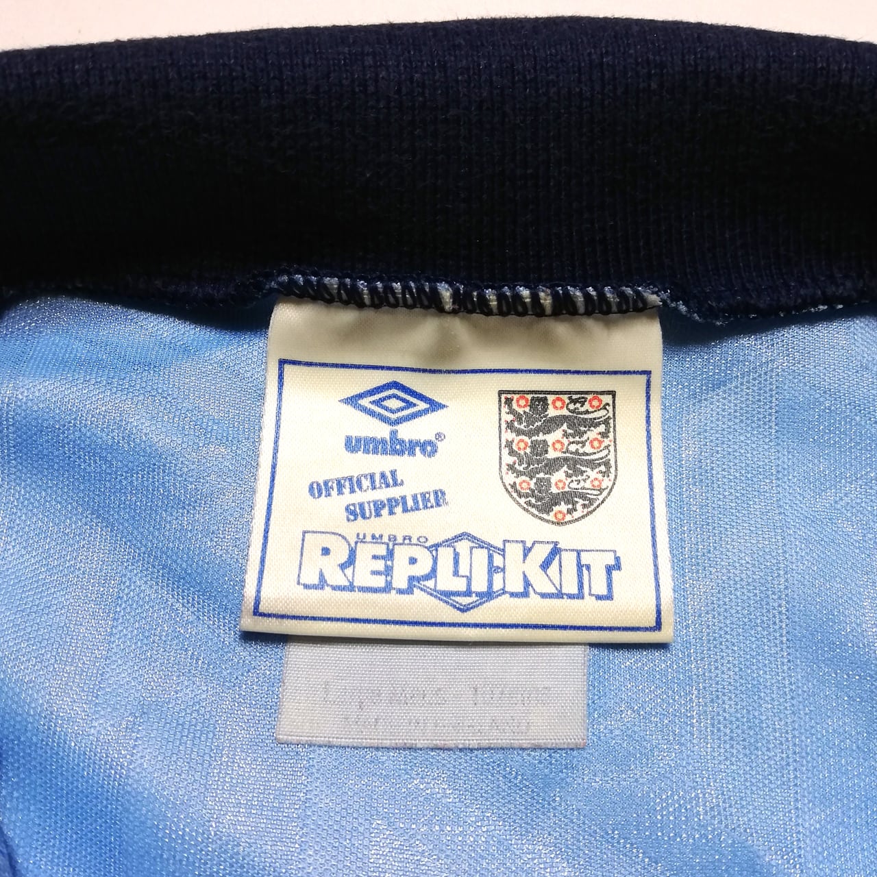 USED】イングランド代表 1992 Umbro サード半袖 ユニフォーム