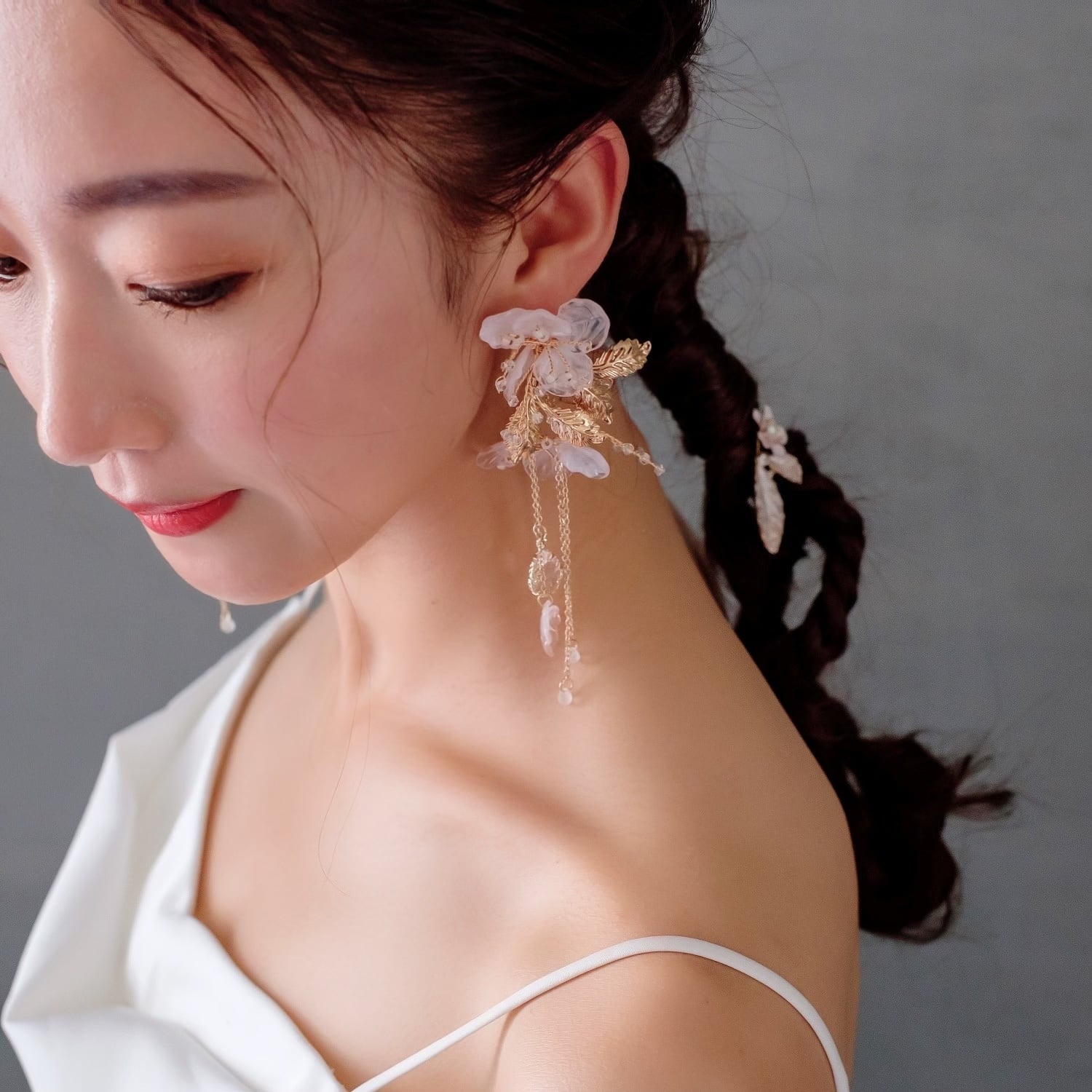 ME55 ウェディング アクセサリー ブライダル アクセサリー 小枝 ME55 ウェディング アクセサリー ブライダル アクセサリー 小枝