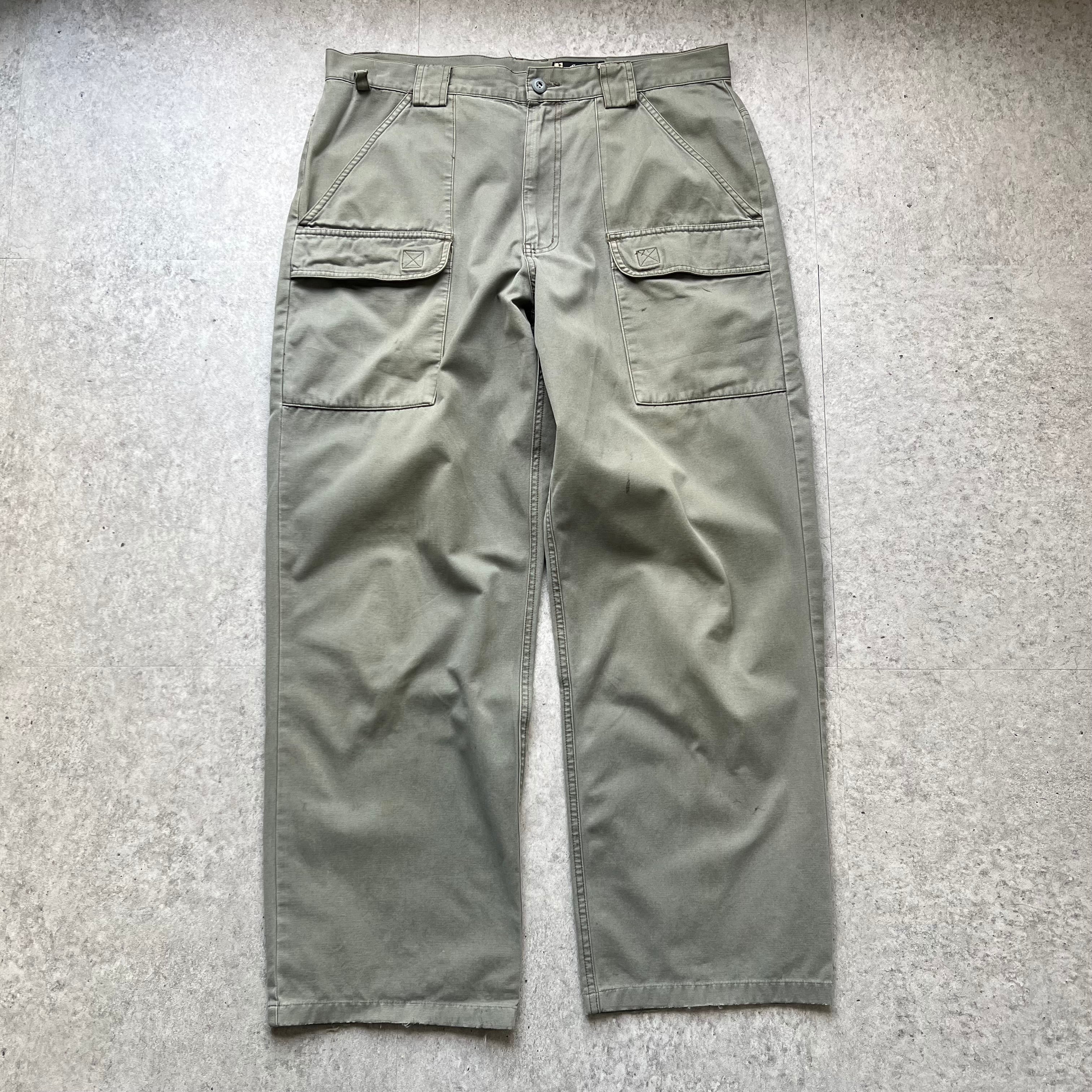 パンツ 00s eddie bauer gimmick wide cargo pants 00s 