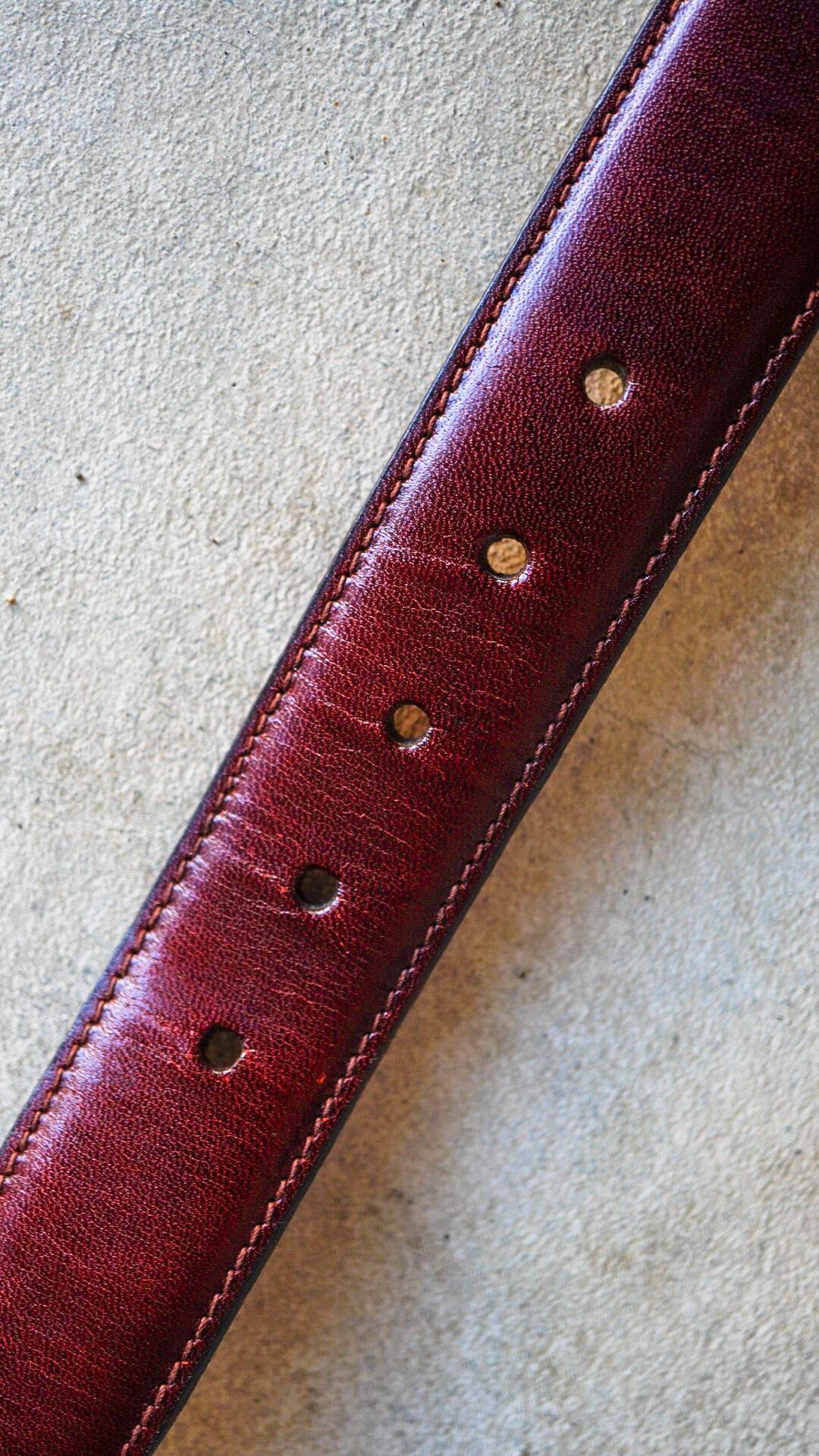 USED】BROOKS BROTHERS ブルックスブラザーズ レザー ドレス ベルト