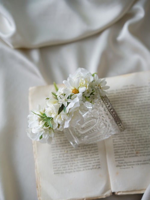 〈 即納アイテム 〉Drops Flora Crown daisy white