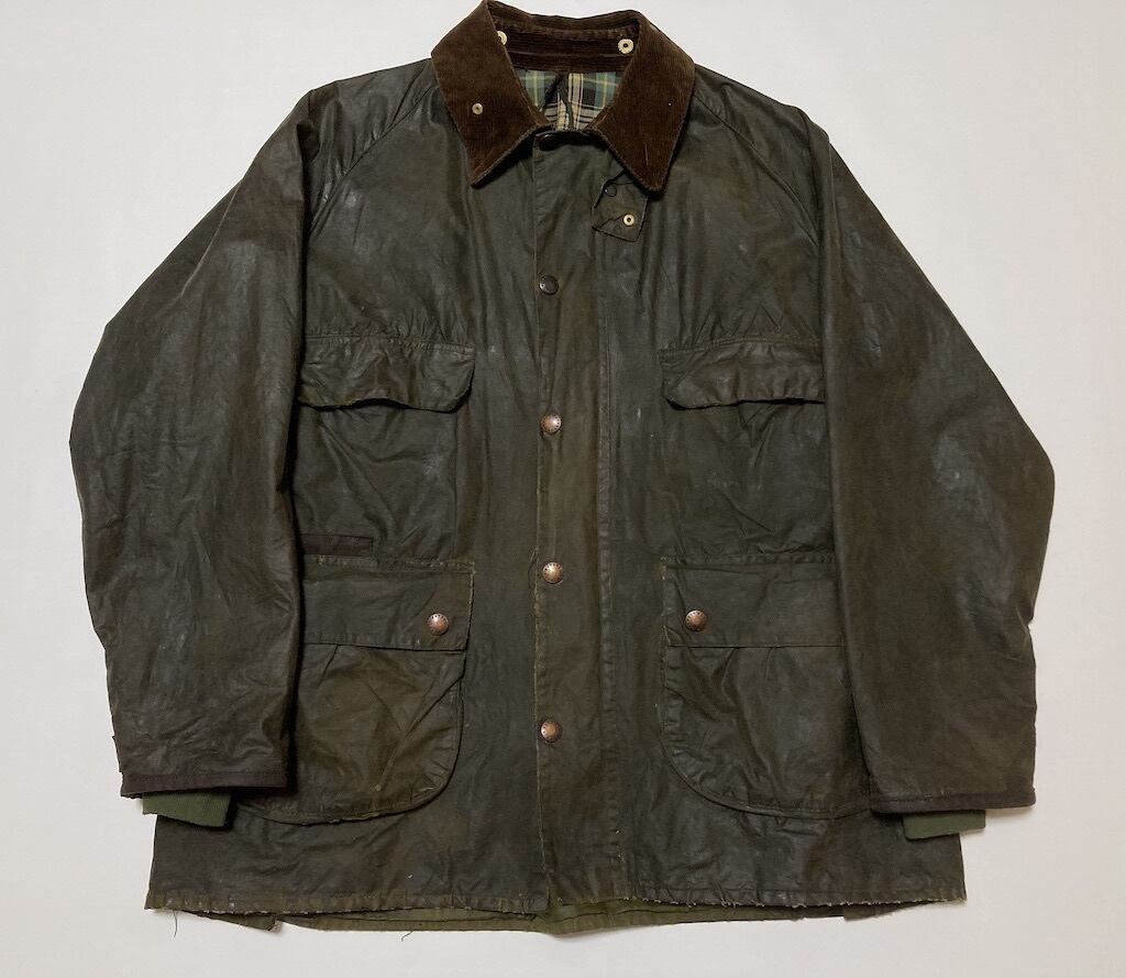 82s〜87s Barbour BEDALE 2ワラント バブアー 4ポケットビデイル  