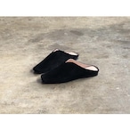 MOHI(モヒ) Square Toe Suede Leather Babouche