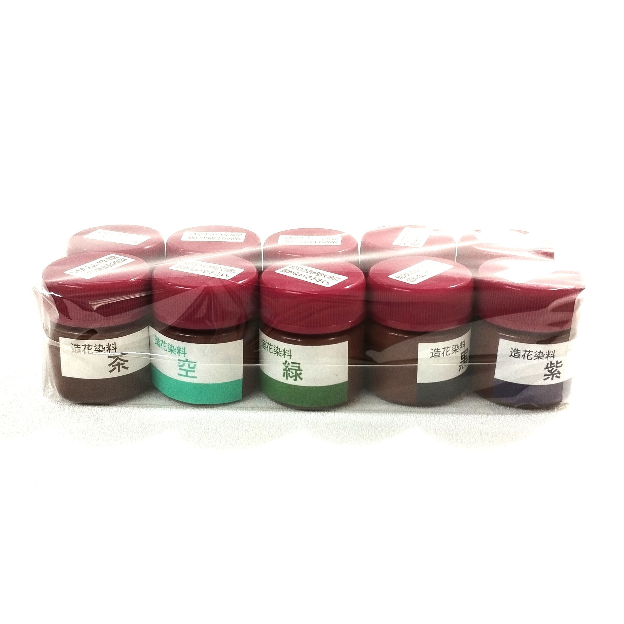 布花染料 10色セット アートフラワー 造花染料 粉末絵の具 | nishidahat