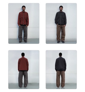 WHYWORKS 25AW ハンティングワークワイドパンツ