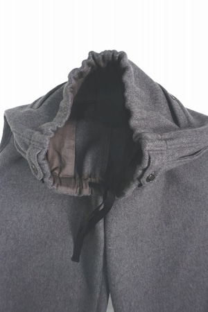 Wool Beaver Wide Easy Pants