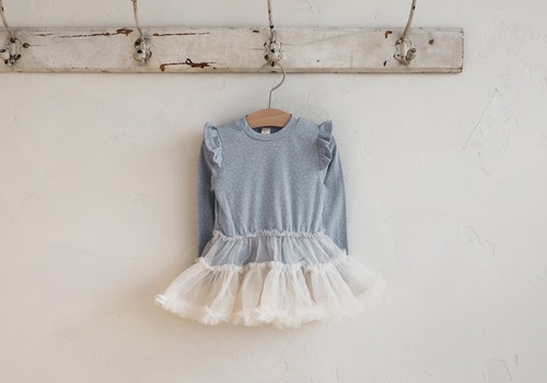 [即納120cm]≪Puella FLO≫Sailor Mini Dress blue 32
