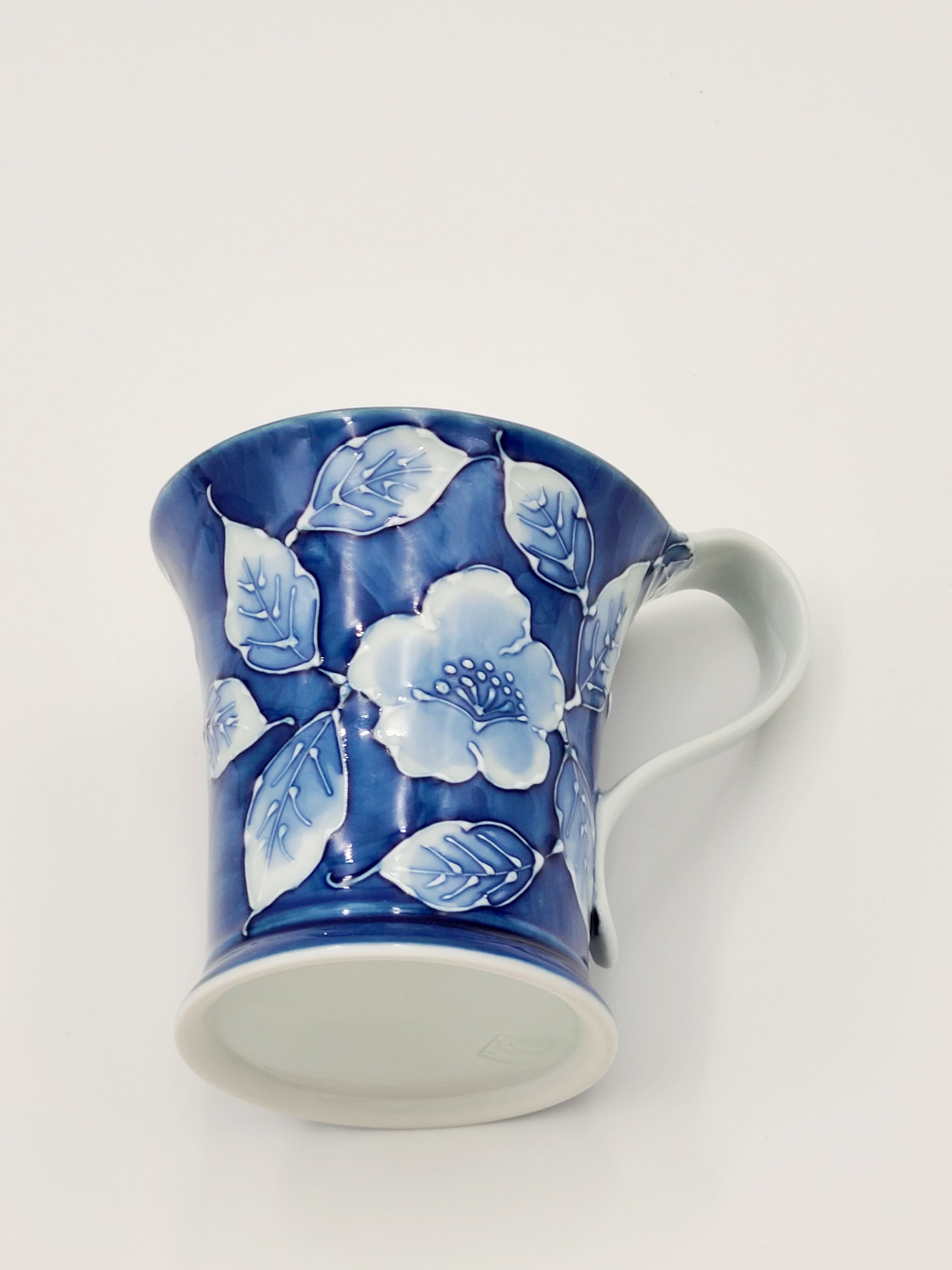 一珍染付流転マグカップ | 西山錦華堂
