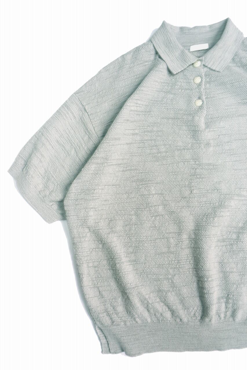 OG Slub Moss Stitch Polo S/S