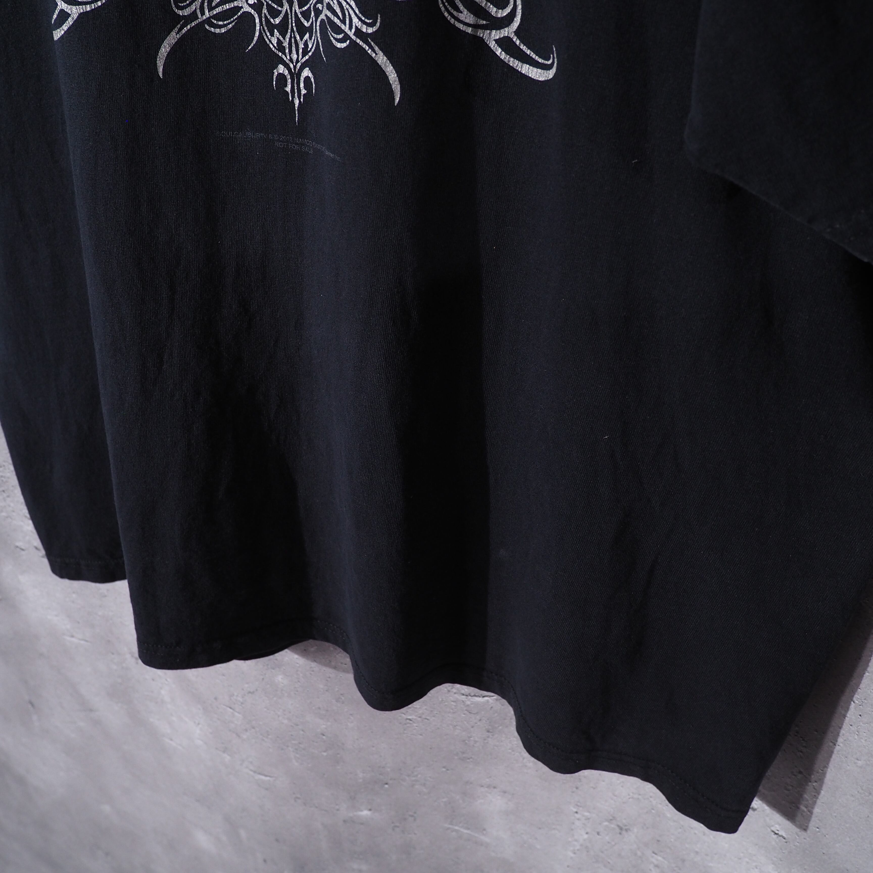 " SOULCALIBUR V - ソウルキャリバーファイブ " Promotion Over silhouette SS Tee