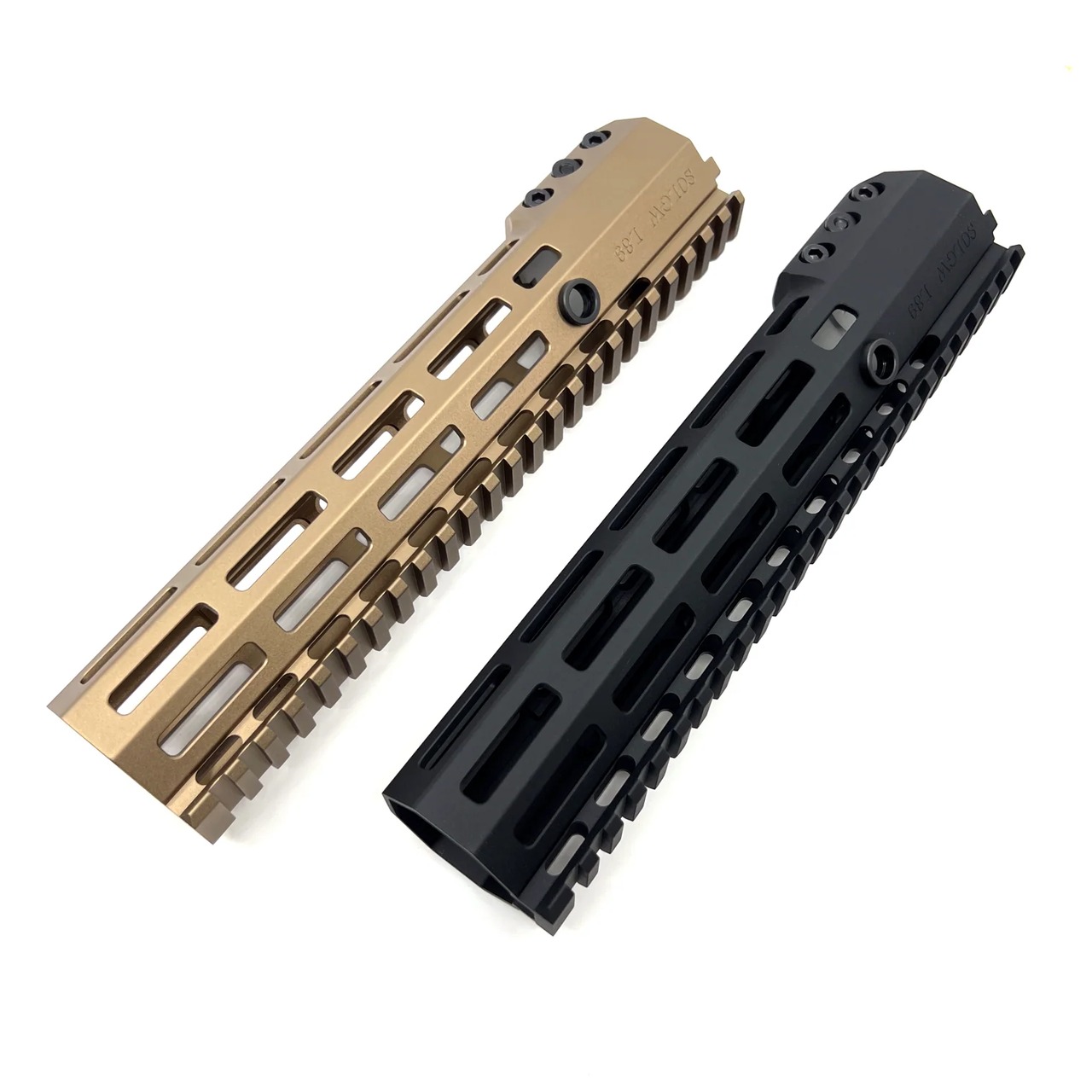Airsoft Artisan SOLGWタイプ L89 DRIVE LOCK M-LOK ハンドガード 9.75インチ BK/DE AEG/MWS/GBB/PTW